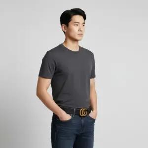 GUCCI GG 마몽 남성 벨트 414516 AP00T 1000