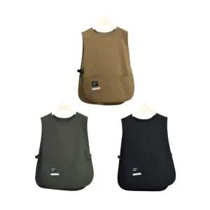 (BBT4) 조끼형 앞치마 카페 바리스타 유치원 미용실 미술 공방 작업 목수