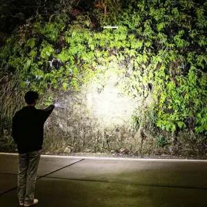 후레쉬 야외 미니 충전식 서치 LED 손전등 라이트