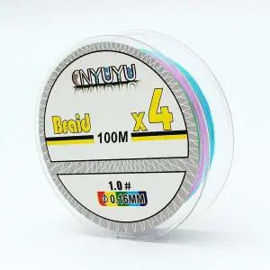 스트롱 4합사 낚싯줄 1호 100m PE라인 오색합사줄