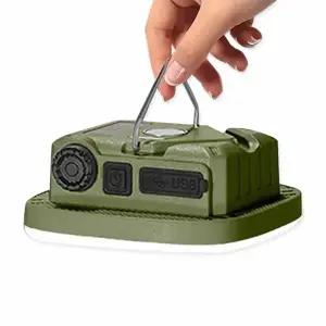 4모드 캠핑랜턴 LED충전랜턴 카라비너 C타입충전 충전식 LED