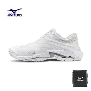 미즈노 웨이브 라이트닝 엘리트 (V1GA260153) 실버 배드민턴화 배구화 탁구화 인도어화
