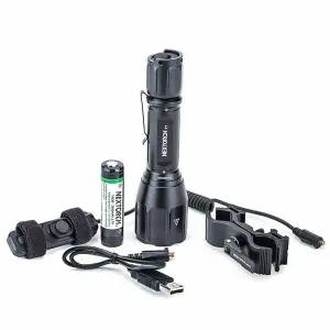 T7 900루멘 510미터 롱 샷 사냥세트 충전식 랜턴