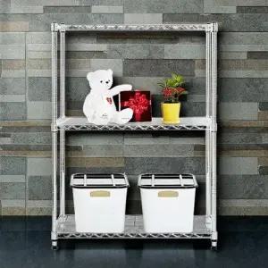 450x900x1200 3단 조립식철제선반 창고정리대피실앵글 WEC74D5