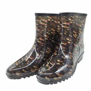 플라워 250mm 여자용 슈마켓 단장화 수산업장화 정육