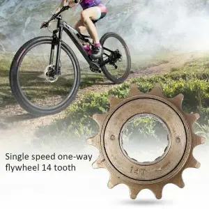 1단프리휠 플라이휠 14T스프라켓 싱글기어자전거 14T 스프라켓