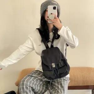 MT_21048 여성 투포켓 백팩백팩 투백 패션백 백팩 책가방 학교 학교백 캐주얼백