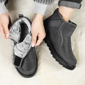 남성 3컬러 빅사이즈 패딩 방한 기모 부츠털스니커즈 퍼단화 털화 운동화 퍼화 방한화 신발 패션 겨울 퍼스