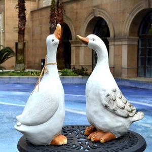 오리 조형물 정원 야외 조합 3종 조각 테마 400 인테리어 조경 1호 오브제 공원