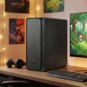 HP 옴니데스크 M03-0037KR RTX3050 인텔 AI U7-265 D5 16GB 2TB FreeDOS 듀얼모니터 미니타워 사무 업무 그