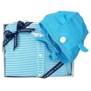 갤러리아 (임신출산백일)BL)도기와펜세트우주복(46170-041-15)