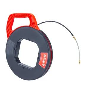 고닌자 닌자 피쉬 테이프 100FT 폴리에스터 3 코어 브레이드 풀링 레드 와인딩 케이스 다이아 6.0mm