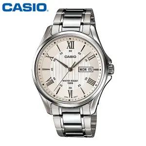 카시오 시계 MTP-1384D-7A 남성용 손목시계 메탈밴드 CASIO 정품