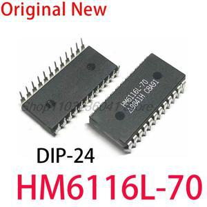 5개/몫 HM6116L-70 DIP-24 메모리 칩 ic