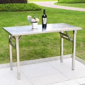 스텐 접이식 테이블 야외 휴대용 업소용 포차 카페