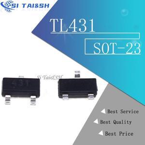 전압 조정기 IC TL431 SOT SOT-23 TO-92 SOP-8 SMD 50개
