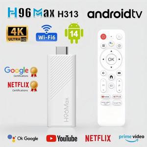 2024  H96 MAX H313 미니 소형 호환 TV 스틱 안드로이드 14 스마트 호환 박스 Android14 2GB 16GB 8GB Wifi