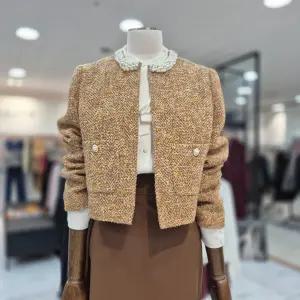 진주장식 포인트넥 팬시 자켓 s254msf008 DG1128736