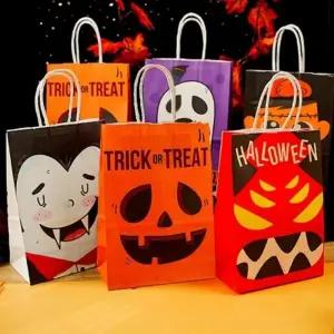 큰손 할로윈캐릭터쇼핑백 종이가방 할로윈 쇼핑백 선물포장 할로윈데이 할로윈파티