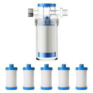 범용 워터 파이프 필터 Pp 코튼 샤워 목욕 분무기 스트레이너 수도꼭지 온수기 정화 주방 욕실 맞춤