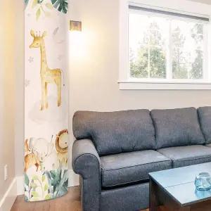 [콩심팥심]원형 에어컨 커버 동물