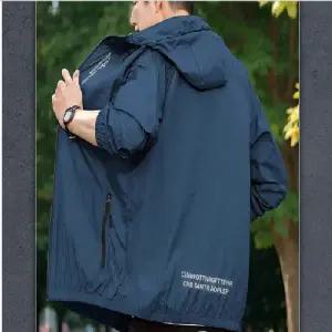 남성바람막이점퍼 90-100 100-110 사이즈 2종 초경량 바람막이 자켓 여름 윈드 방풍자켓