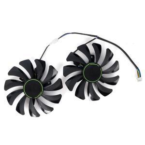 MSI GeForce GTX1660 SUPER VENTUS OC 그래픽 카드 용 85MM HA9010H12F-Z 냉각 팬 교체