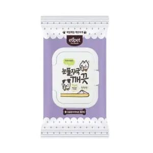 에티펫 NEW 캡 눈물자국깨끗 고양이 티슈 30매 에티펫 NEW 캡 눈물자국깨끗