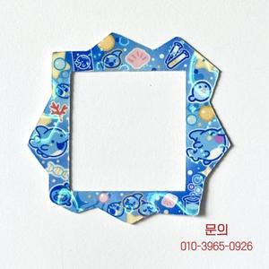 만화 파라다이스 패널 필름 다마고치 스티커 패널 종이 장식 스티커 액세서리