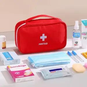 의료용 가방 파우치 연고 반찬고 밴드 소독약 마스크 캠핑 캠핑장 글램핑