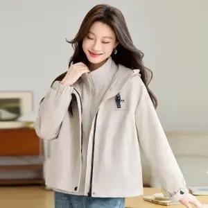 솔저스여성 패딩 쇼트 내피 탈부착 겨울 도톰 캐주얼 보온 코트 OPH4