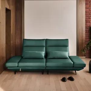 프리움 3인 스윙 전체 통가죽 소파