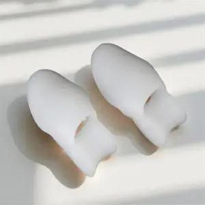 새끼발가락 통증 보호대 실리콘 새끼발가락교정기 오른쪽+왼쪽 2SET