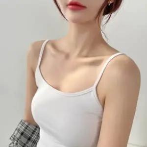 여성 일자 슬림 끈나시 여름 시원한 이너 기본 나시