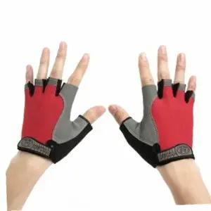 스포츠장갑 액티브 메쉬 스포츠 반장갑(레드) 싸이클장갑