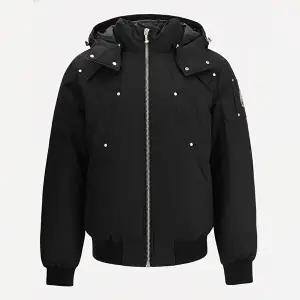 [신세계라이브쇼핑]무스너클 남성 오리지널 발리스틱 셔링 트림 봄버 자켓 블랙 내츄럴 M35MB000S 1001