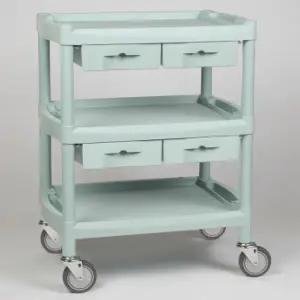 [열린세상] 다용도 병원 드레싱 3단 서랍 4칸 이동카트 Y-201K