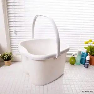 족욕기 발마사지 기계 아이보리