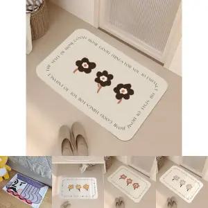 블랙 물흡수 발매트 침대 카페 주방 면규조토/발판/깔판/매트/바닥/화장실/현관/거실/싱크대/예쁜/빨아쓰는