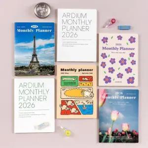 아트박스/문구앤토이스 [아르디움] 2026 아르디움 먼슬리 플래너 L