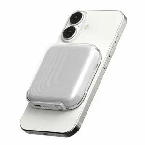 보조배터리 휴대폰충전 5000mAh 맥세이프 고속충전 무선 이어폰 자석