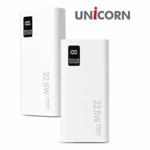 보조배터리 휴대폰충전 유니콘 대용량 PD20000M 고속 동시충전
