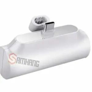 보조배터리 휴대폰충전 휴대용 화이트 대용량 가로거치