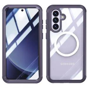 갤럭시A17 A175 A176 맥세이프 변색없는 투명 액정보호 풀커버 핸드폰 케이스