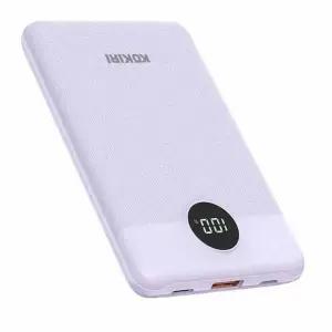보조배터리 휴대폰충전 핸드폰 충전기 충전용 밧데리 미니 10000mAh 퍼플