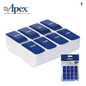 CP23 아펙스 7일분리형약통 DGF00209/출장/여행/휴대/포켓/알약통/휴대용/약통/케이스/일주일/소분/밀폐