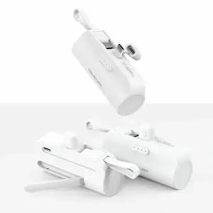 보조배터리 휴대폰충전 템플러 듀얼C타입 스탠딩 10W 5000mAh