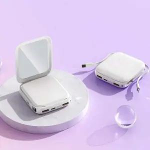 보조배터리 휴대폰충전 C타입 8핀 2타입 케이블 전기종 충전가능