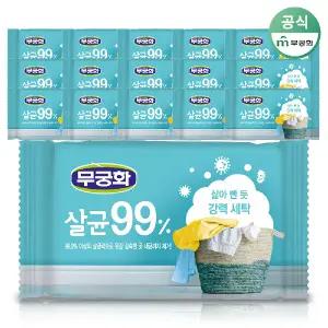 무궁화 살균 99퍼센트 세탁비누 230g 16개