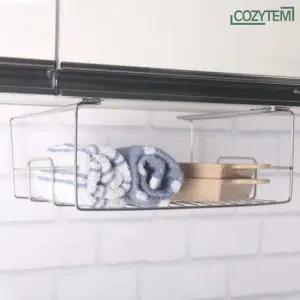 코지템 디베르 클립형 싱크대상부장 선반 그릇 정리대 주방수납